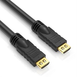 PureInstall высокоскоростной (10.2 Gbps) профессиональный (SLS) HDMI-HDMI кабель с поддержкой 4K (30Hz 4:2:0) и Ethernet (100 MBit) - 30,0 м - фото 20712