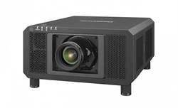 Лазерный проектор Panasonic PT-RQ13KE (без объектива) 3DLP, 10000 ANSI Lm, 4K+(5120x3200), 20000:1; SDI IN x4,HDMI IN и DVI-D IN - опция;RS232;RJ45 - DIGITAL LINK; 51кг. - фото 23502