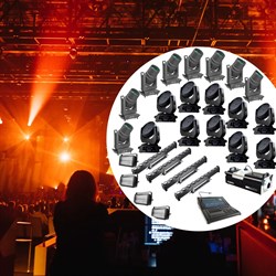 Комплект профессионального светового оборудования для больших концертных залов - фото 27413