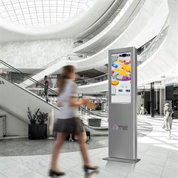 Решение Digital Signage: интерактивная, цифровая система навигации для торгового центра из 10 стоек - фото 27744