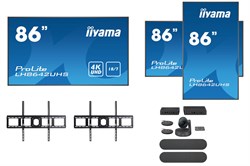 ВКС комплект по международным стандартам Logitech Rally Plus и IIYAMA 86 под ключ - фото 29648
