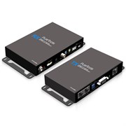Комплект удлинителей PureTools PT-E-HD60 HDBaseT сигнала с выходами HDMI, двунаправленного IR, Aудио, Ethernet, RS-232, ARC, USB и PoC. Поддержка FullHD 3D до 100m, 4K до 80m.