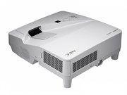 Проектор NEC UM301W (UM301WG) БЕЗ КРЕПЕЖА, 3хLCD, 3000 ANSI Lm, WXGA, ультра-короткофокусный 0.36:1, 4000:1, HDMI IN x2, USB(A)х2, RJ45, RS232, 20W mono, 5.5 кг.