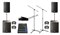 Аудиокомплект для небольших залов (2 киловатта) MPS346225