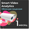 Smart Video Analytics Анализ видеоданных и управление сложным визуальным контентом. Подписка на 1 месяц - фото 28437